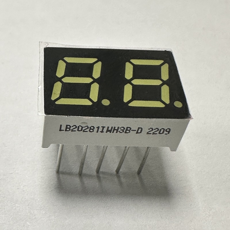Pure Green 7 Segment LED Display for Smart Home Devices