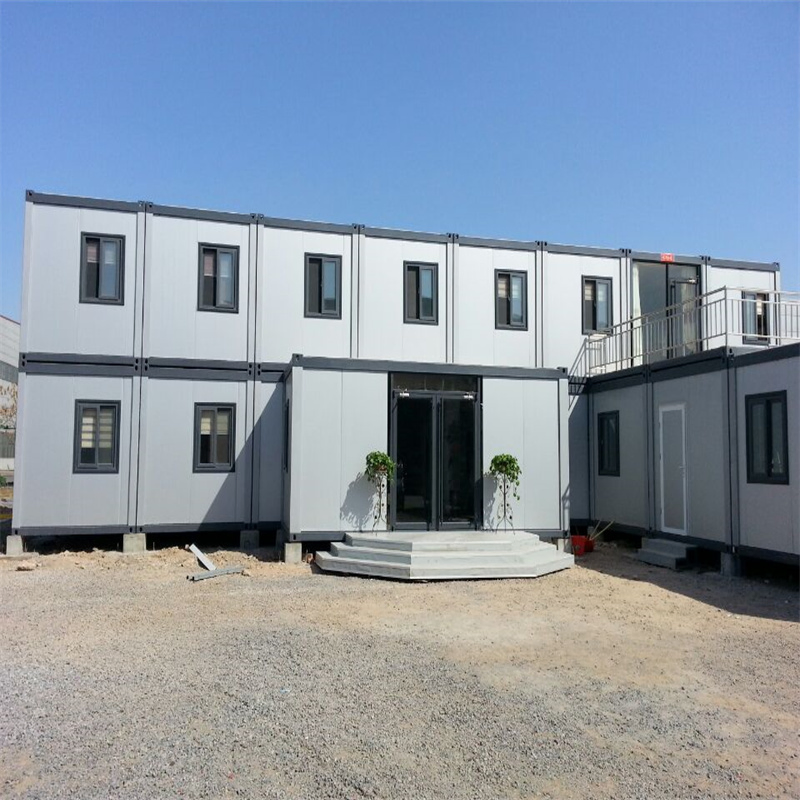 Fast Construction Worker Camp Low Cost Flat Pack Prefab House Modular Container Apartment