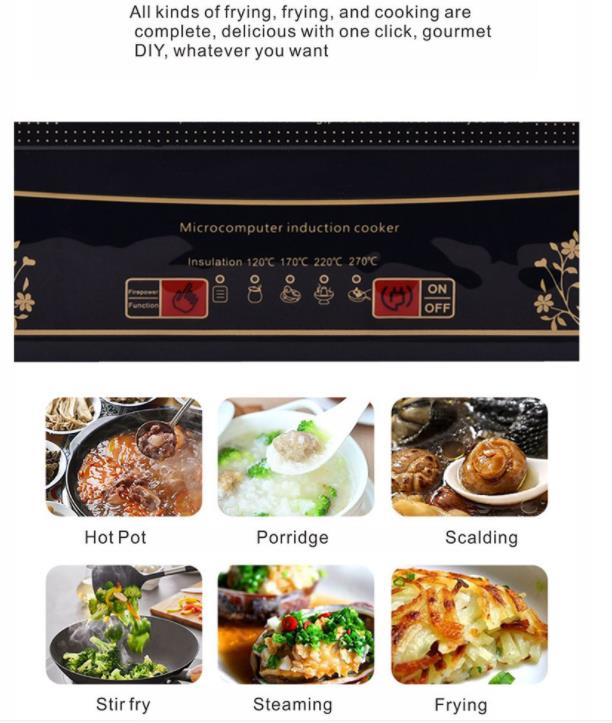 Induction Cooker Electric Induction Cooker Guangdong Guangdong Factory Manufacturer Induction Electric Cooker Single Induction Cooker Square Induction Cooker