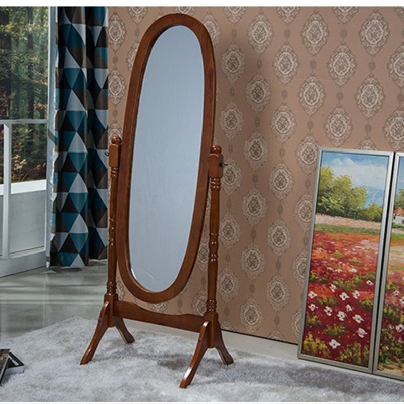 High-End Retro Mirror Floor Full-Length Mirror