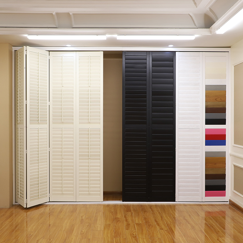 Window Shutters Plantation Shutter Sunshade PVC Shutters for Window Decoration Factory Direct