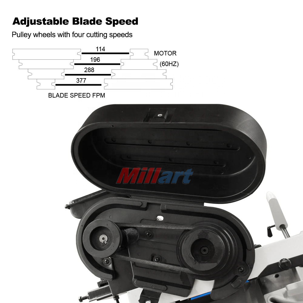 Станок ленточнопильный по металлу BS-1018B
