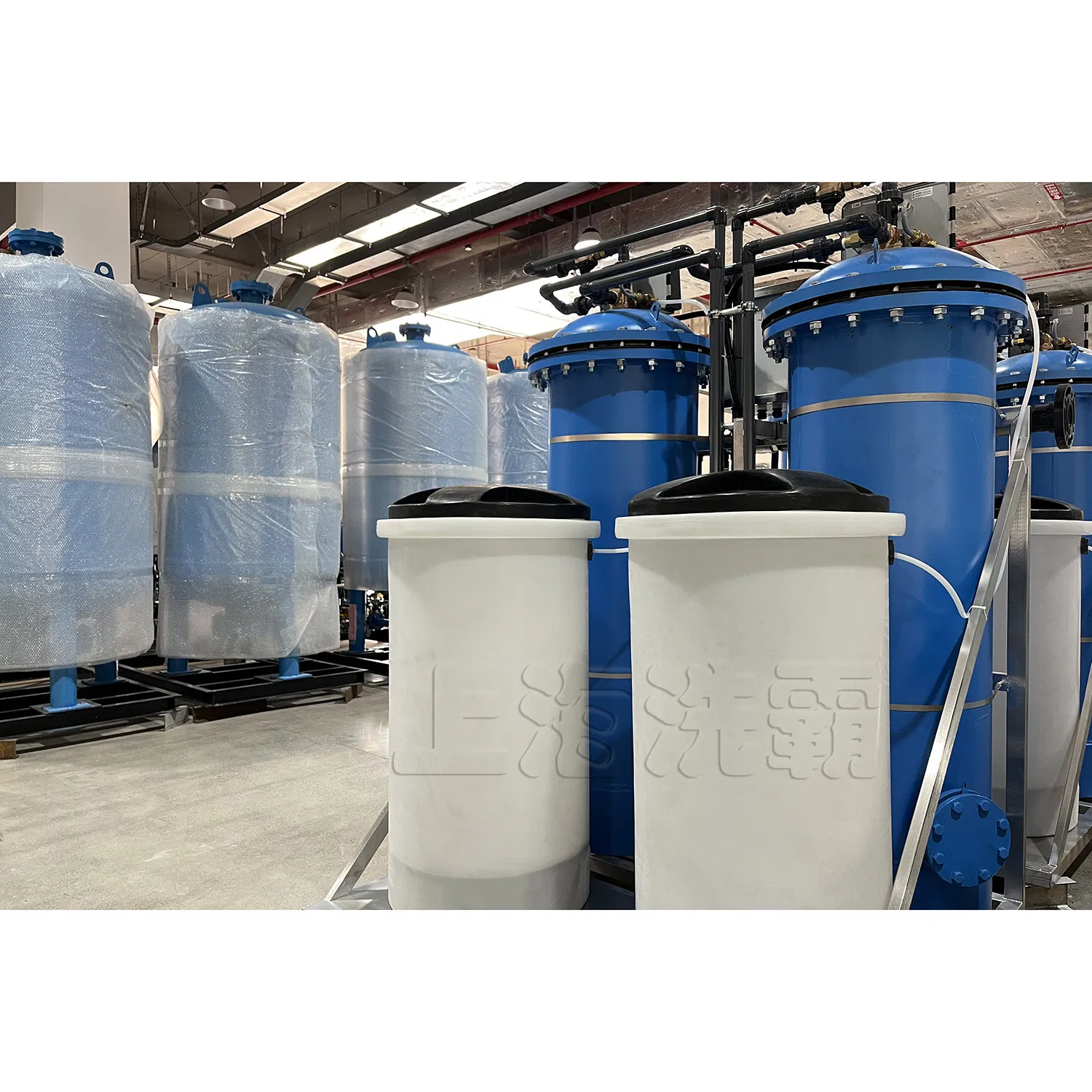 Commercial Central Automatic Softening Equipment for Hotels & Buildings