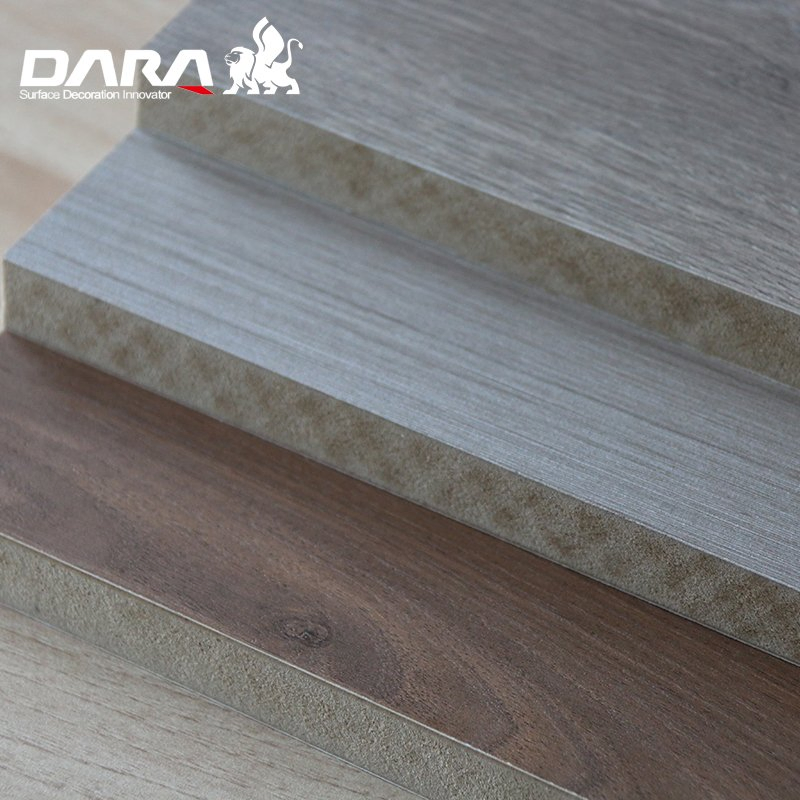 Synchronized Melamine MDF Melamine Faced MDF 17mm Suppliers