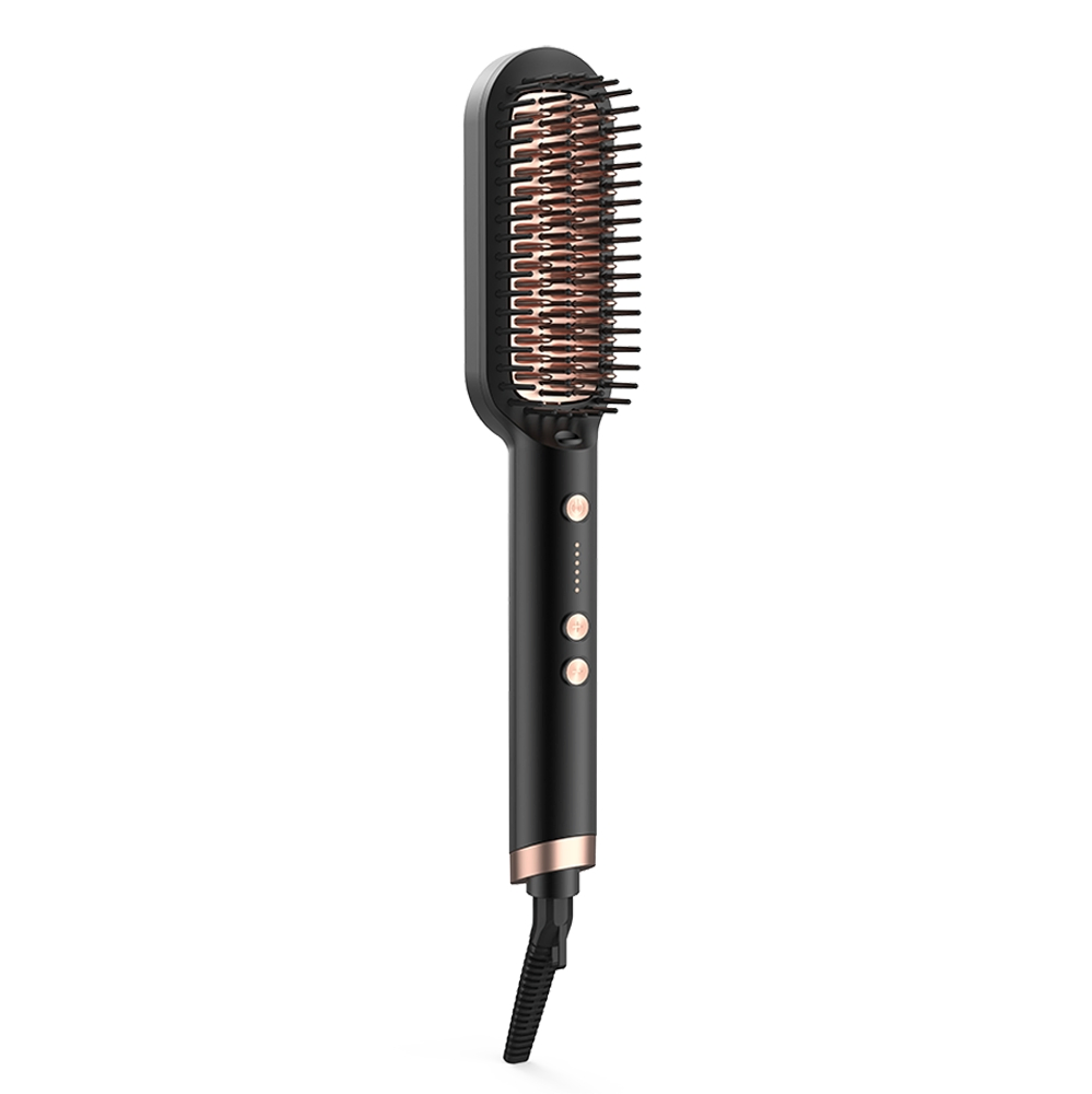 110-240V Ion LED Professional Electric Hair Straightener Comb PTC Heating Hair Straightener Home Salon Equipment Hair Comb Brush