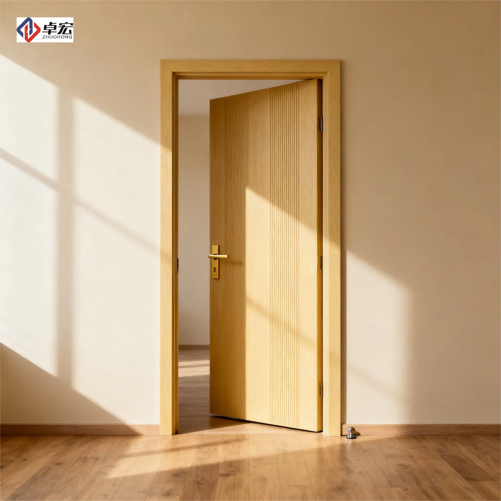 90-Min Fireproof Wooden Door for Hotels with Enhanced Soundproof Performance