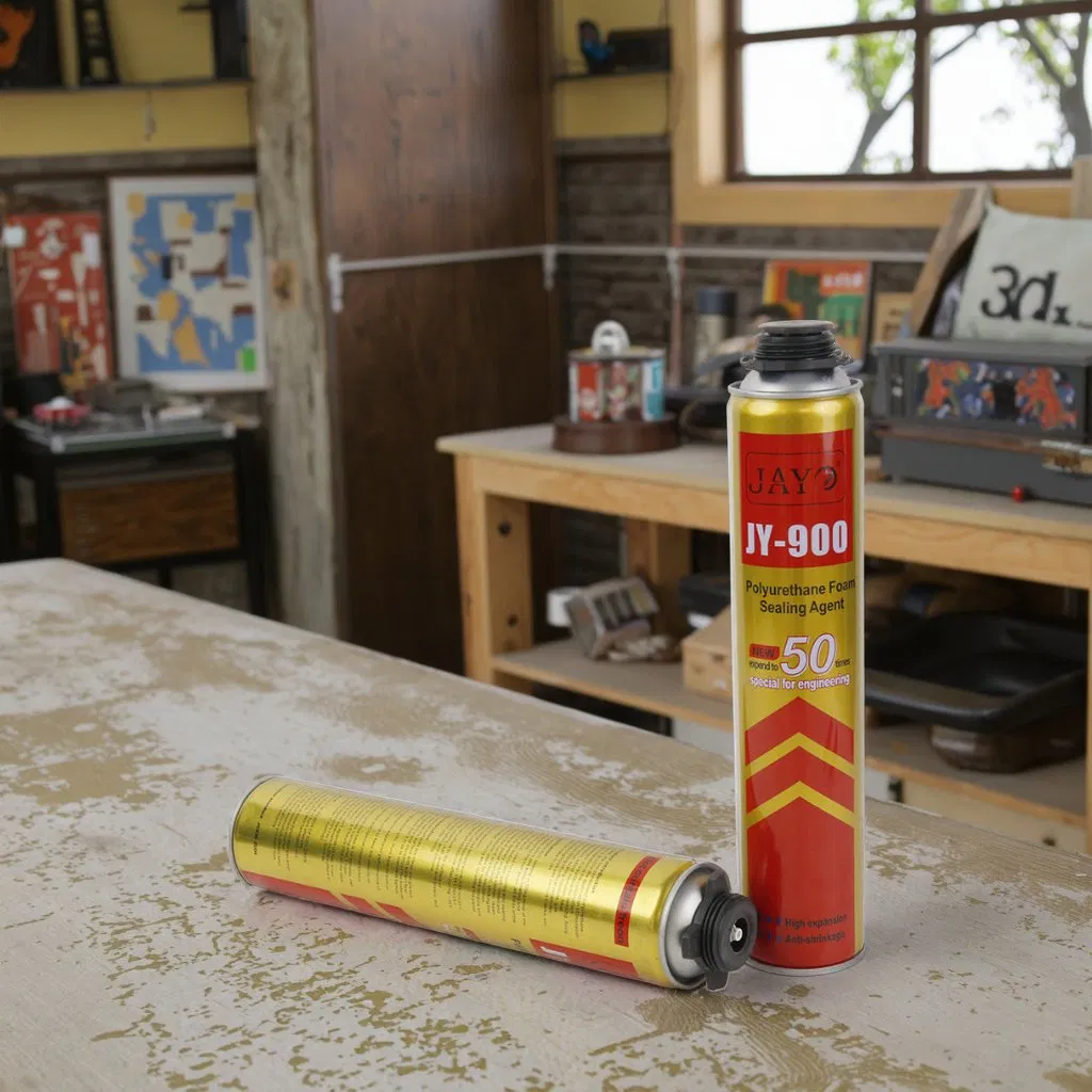 Self-Expanding Multi-Purpose Great-Performance Non-Structure Directly Spray Quick-Curried Gap Filler Spray Polyurethane Foam