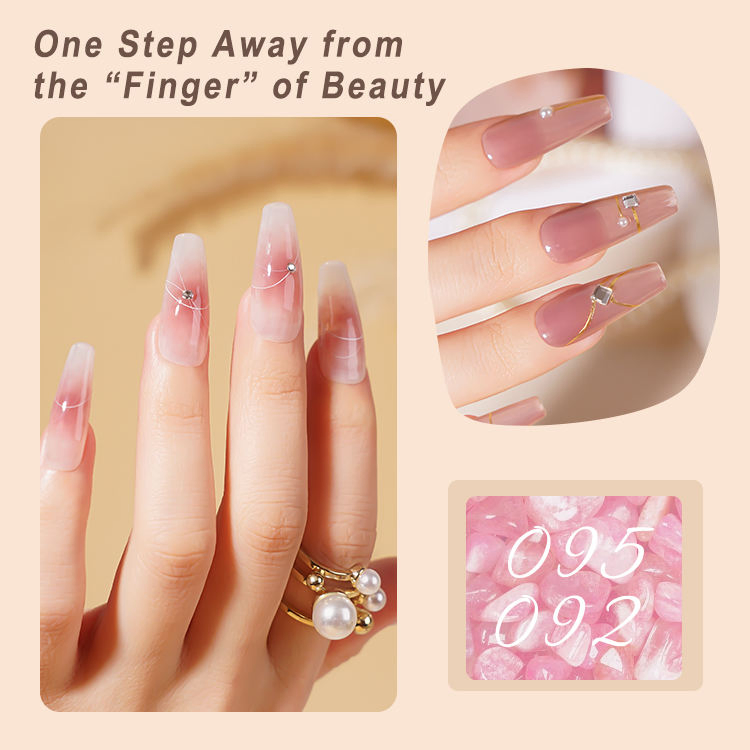 R S Nail UV Gel Base Coat Shine Non Wipe Top Coat DIY Nail Gel Polish Color 180 Clear Finish Cover UV LED Gel Nail Polish