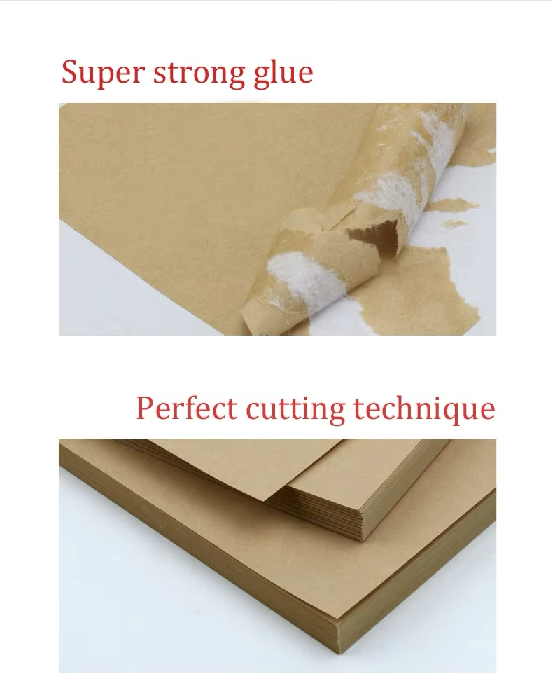 A4 Paper Roll Self-Adhesive Kraft Paper Back Printing for Carton Label