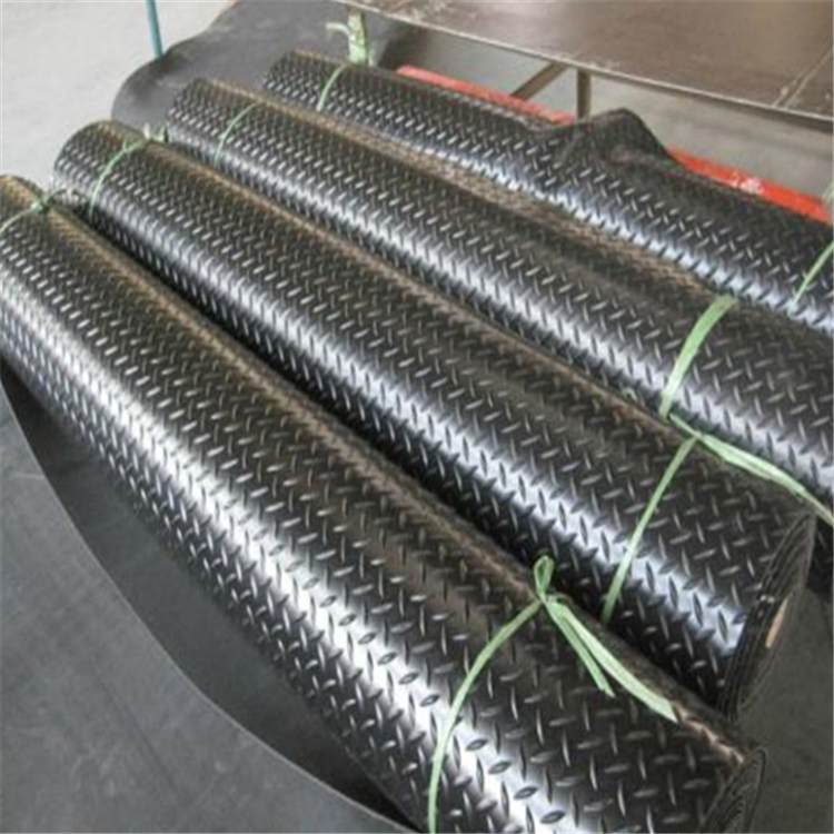 Diamond Grip Safety Floor Protection Rubber Flooring Rubber Mat for Gym