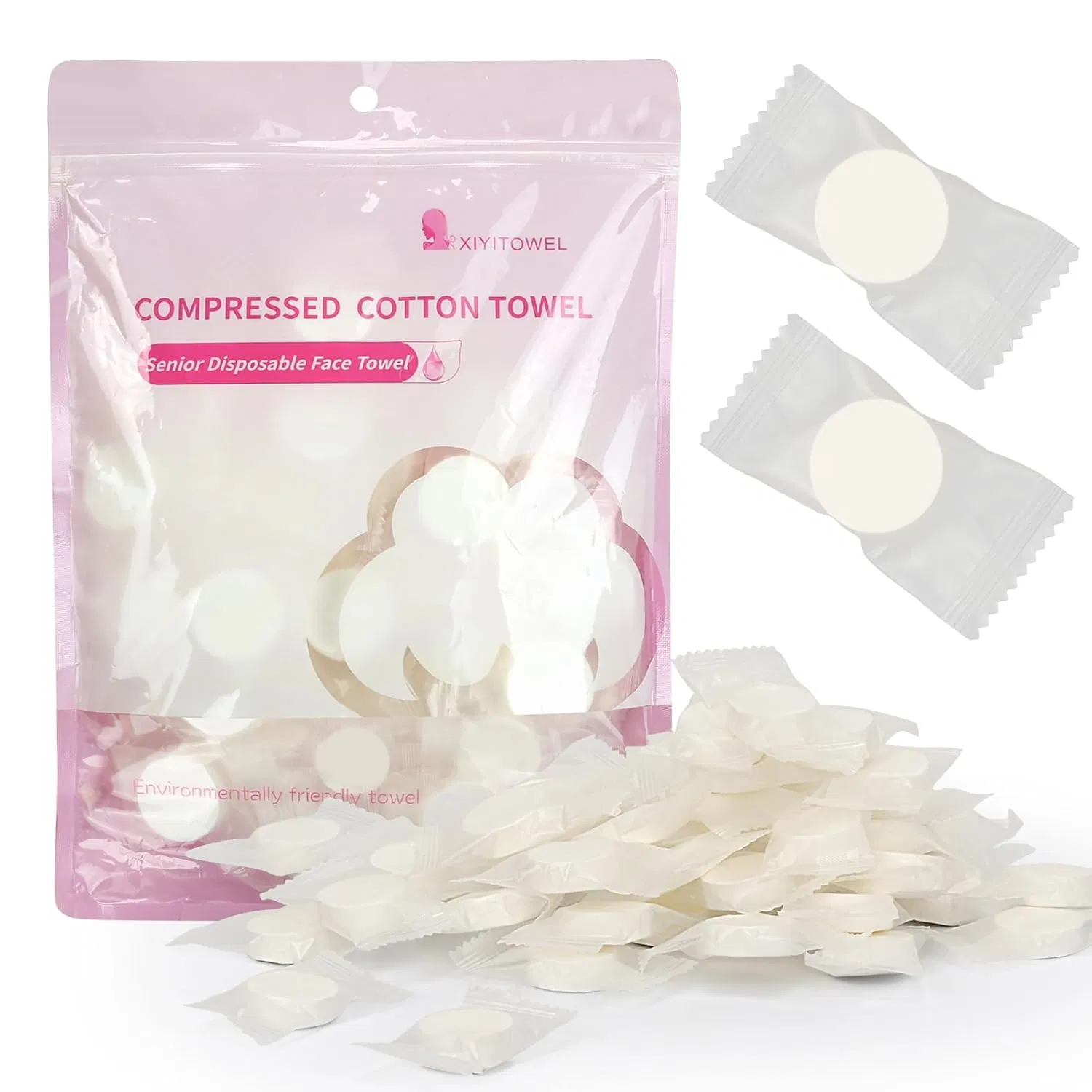 Luxury Compressed Cotton Towels - Quick-Expand Portable Wipes for All Occasions