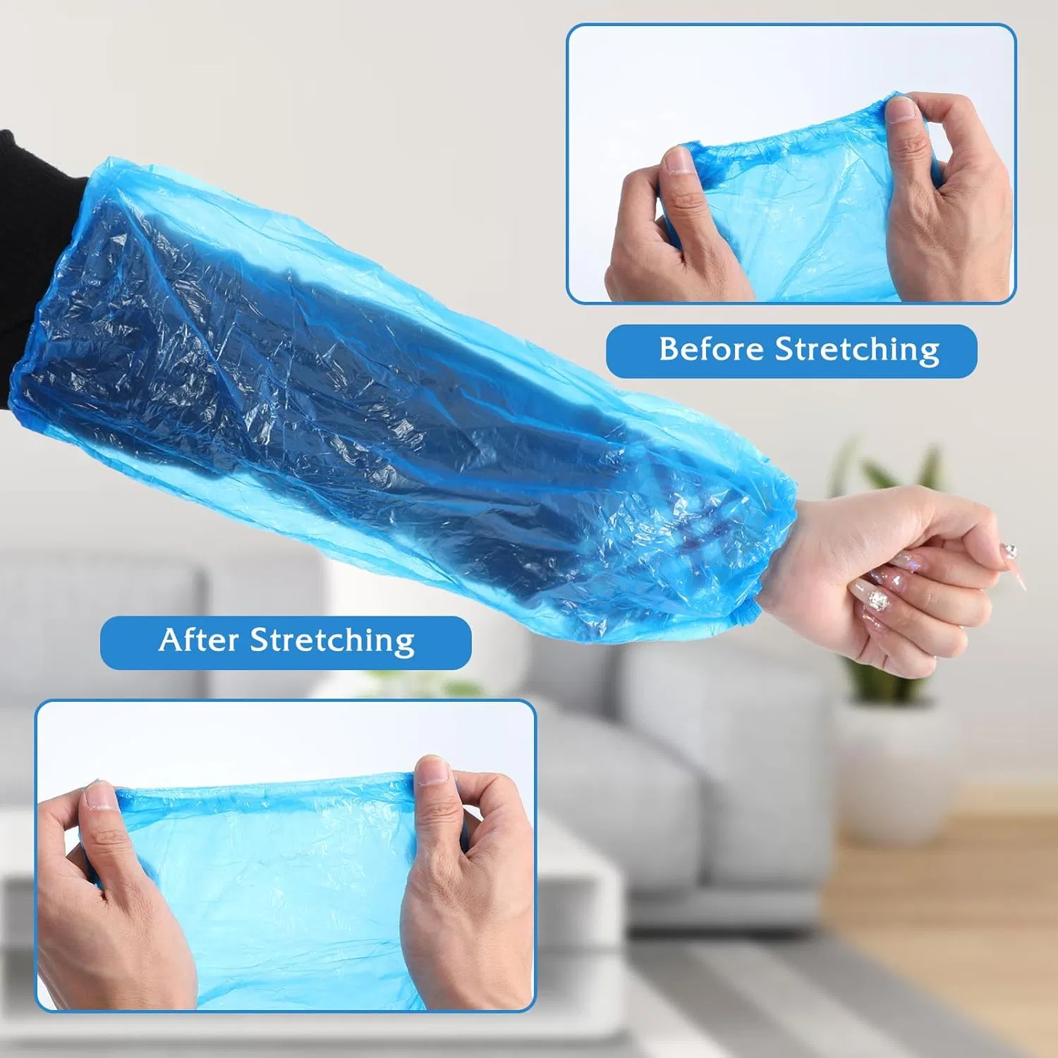 China Factory Made High Quality Durable PE Plastic Sleeve Cover