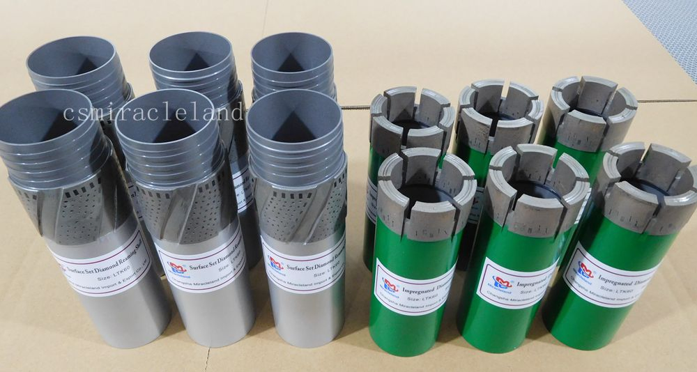 Ltk60 Surface Set Natural Diamond Reaming Shells