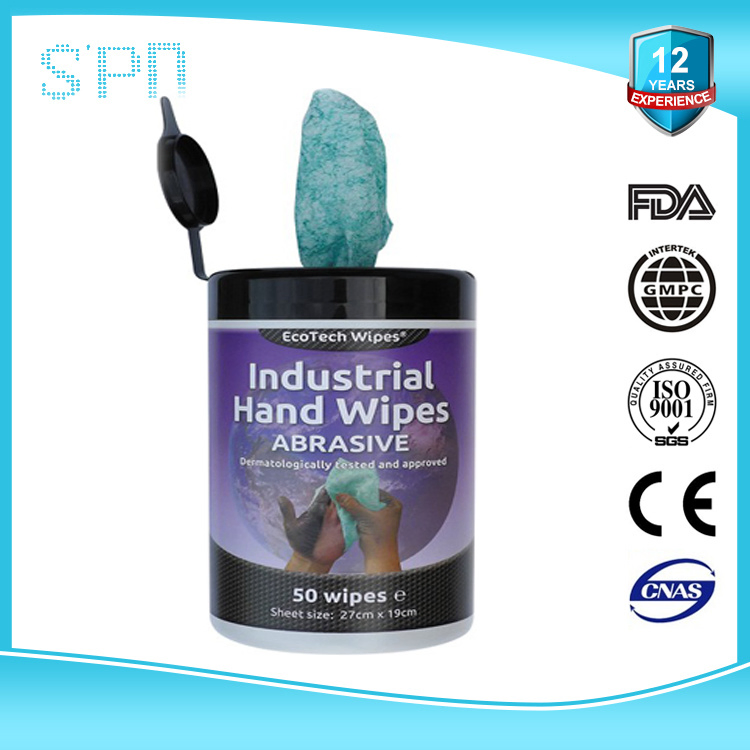 Special Nonwovens Good Enough pH Balanced Disinfect Wet Soft Clean and Maintenanch Machinery Industrial Wipes