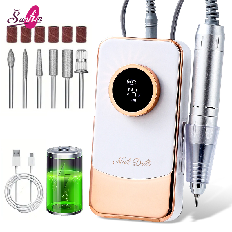 New Design Electric Nail File 45000rpm Professional Portable Nail Drill