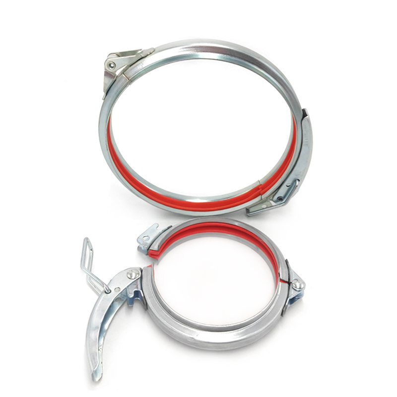 Galvanized Duct Clamp Quick Release Lever Clamp with Lock