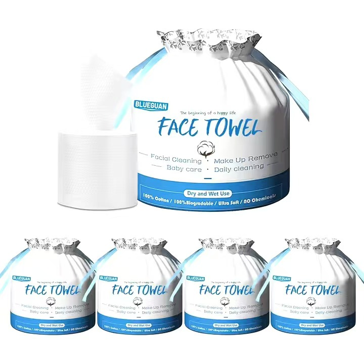 Wholesale Disposable Spunlace Non-Woven Face Towel for Skin Care