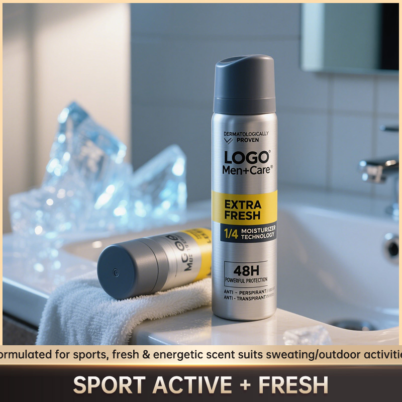 Technological Antiperspirant Spray and Deodorant