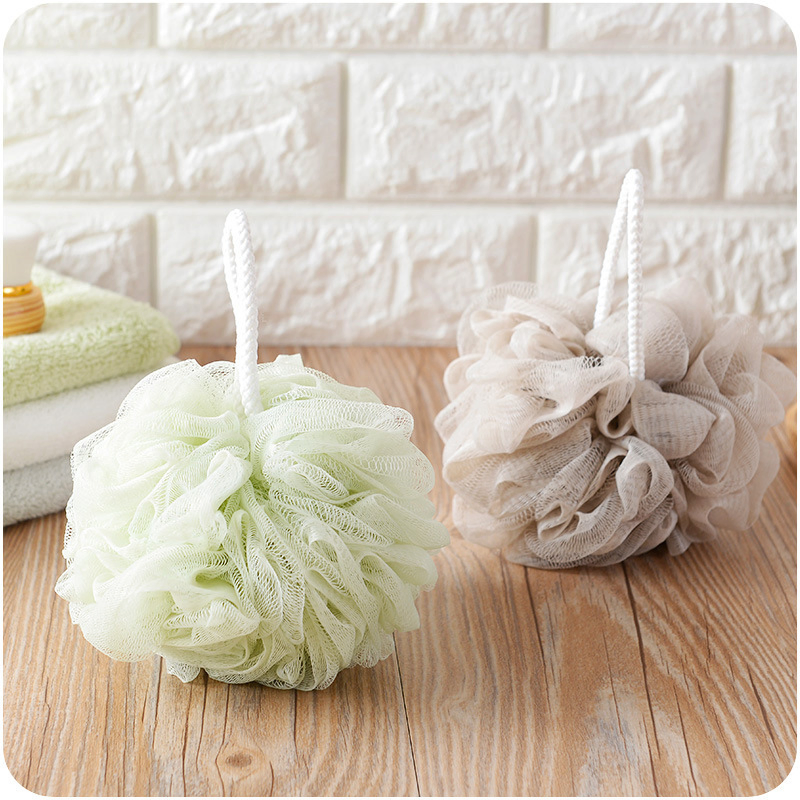 Large Bath Ball Rich Bubble Bath Towel Scrubber Body Cleaning Mesh Shower Wash Sponge Bathroom Accessories