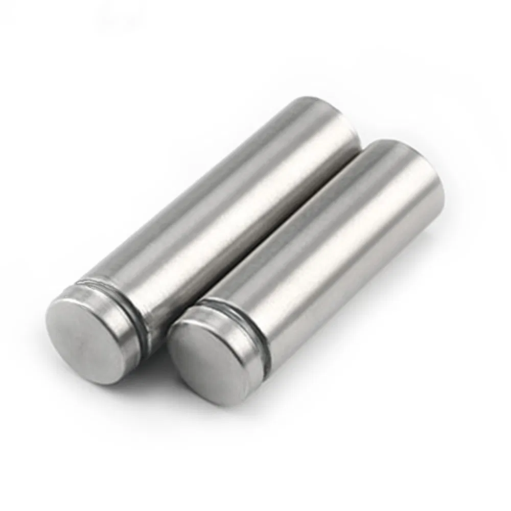 Stainless Steel Standoff Screws Heavy Duty Glass Standoff Mounts for Advertising