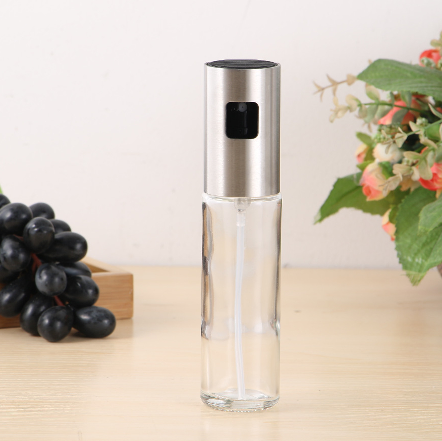 Factory Outlet Functional ABS Sprayer Kitchenware Glass Oil Spray Bottle