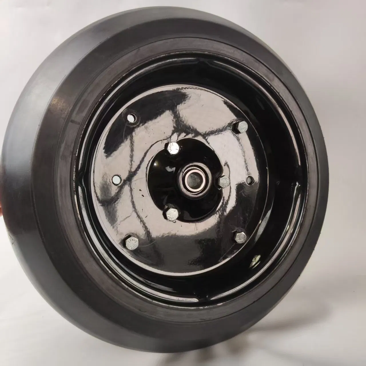 Durable Solid Rubber Pressure Wheel for Agricultural Seeders
