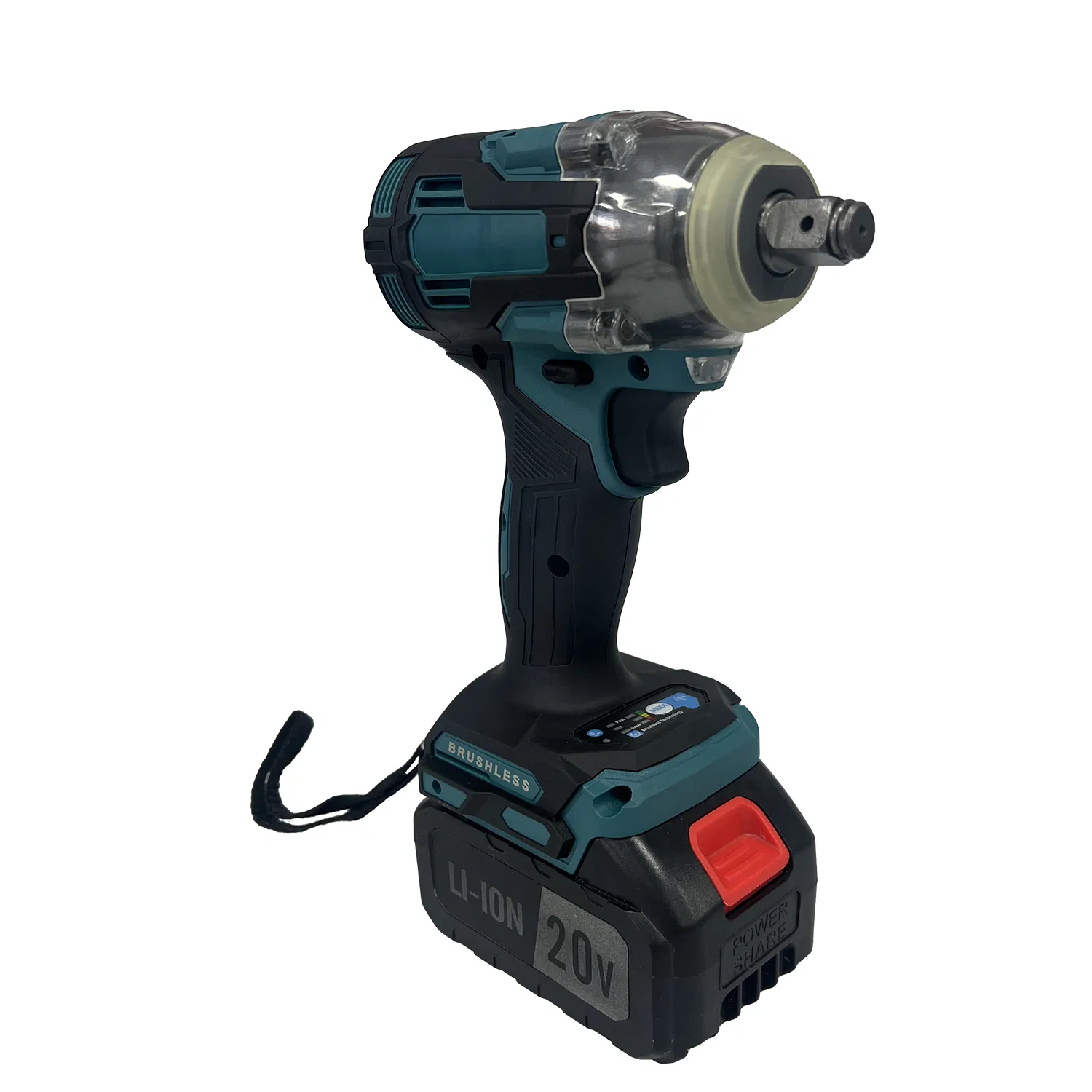 2023 Professional Power Tools 320n*M Torque Cordless Impact Wrench Withtwo 3.0ah Battery