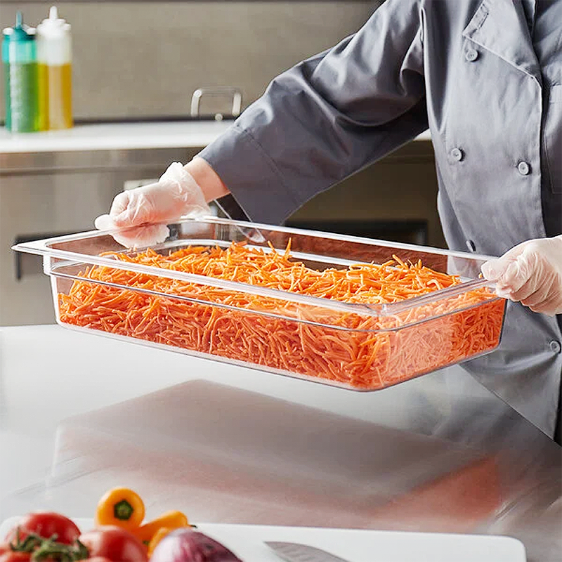 1/1 Size Commercial Catering Equipment Other Hotel Restaurant Supplies Chafing Dish Plastic PC Gastronorm Container Food Gn Pan