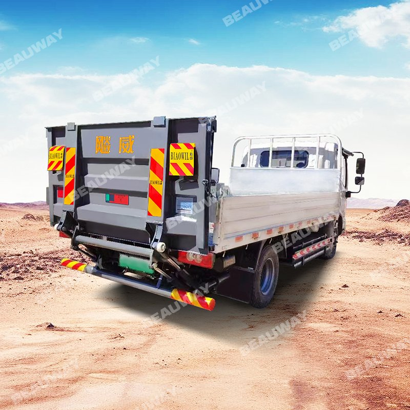 Beauway Folding Q700 Steel 500kg/1000kg Tail Lift Tailgate for Cargo Truck Pickup