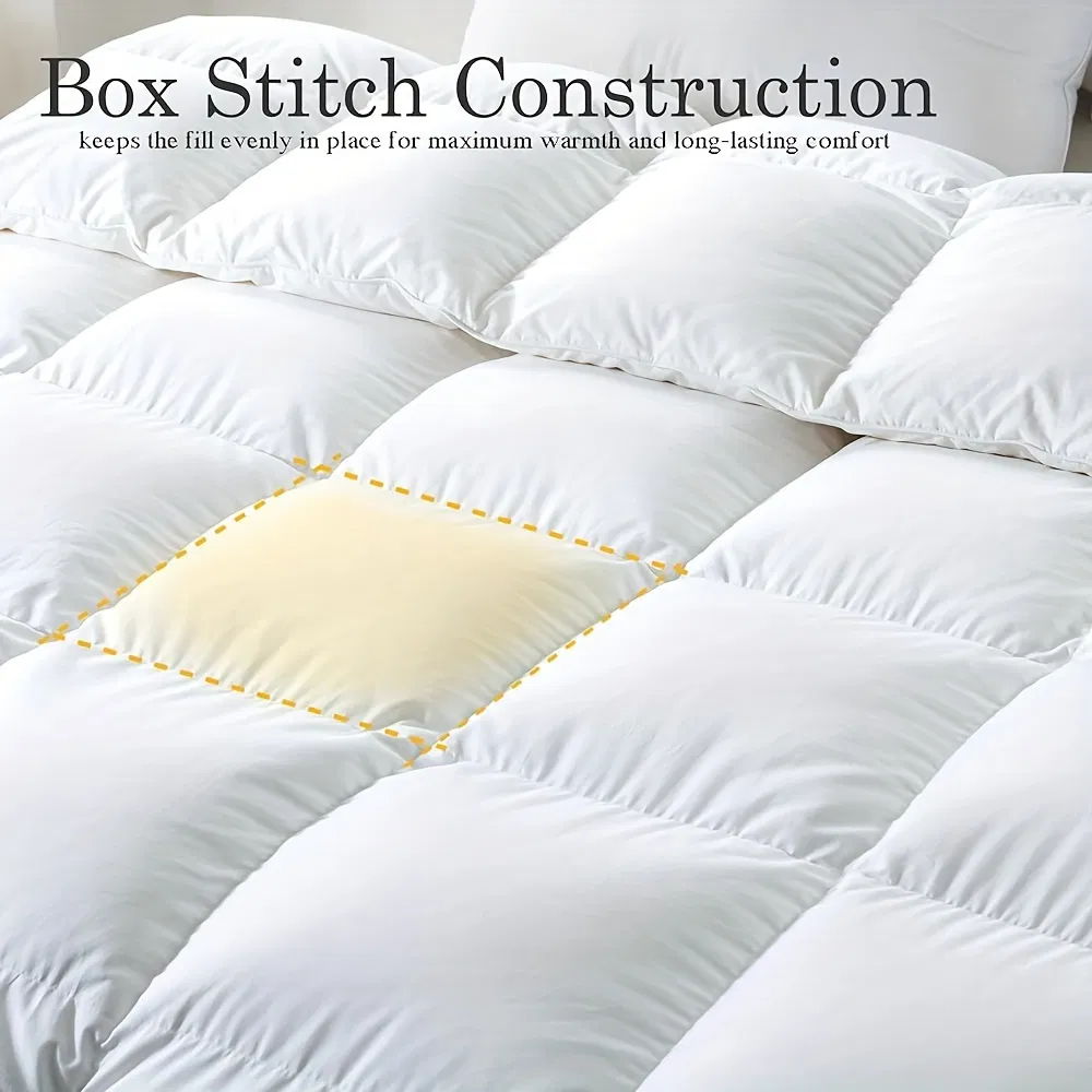 White Feather Duvet 5 Star Hotel Bedding Supplier Soft Duck Down Filling