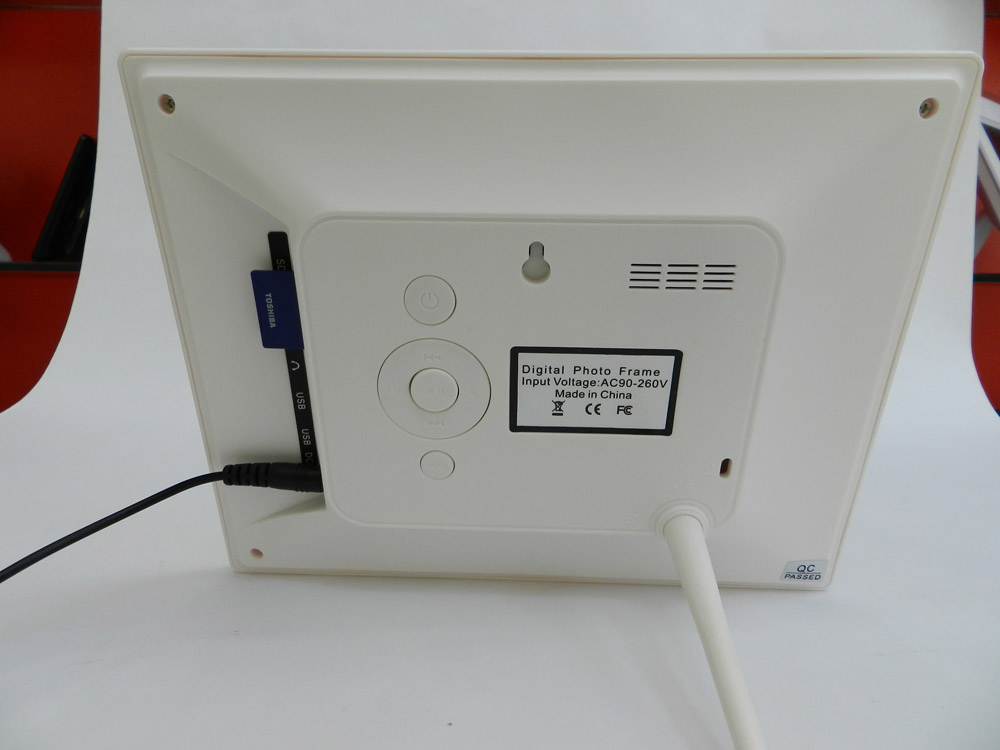 8 Inch Acrylic Digital Photo Frame