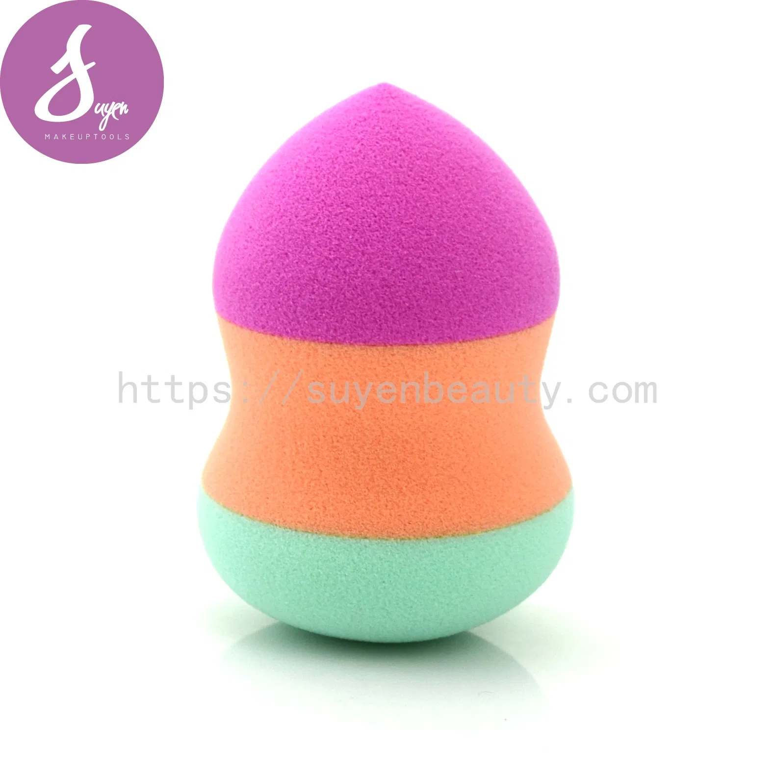 Makeup Puff Colourful Fashion Powder Puff Foundation Sponge Non-Latex Sponge