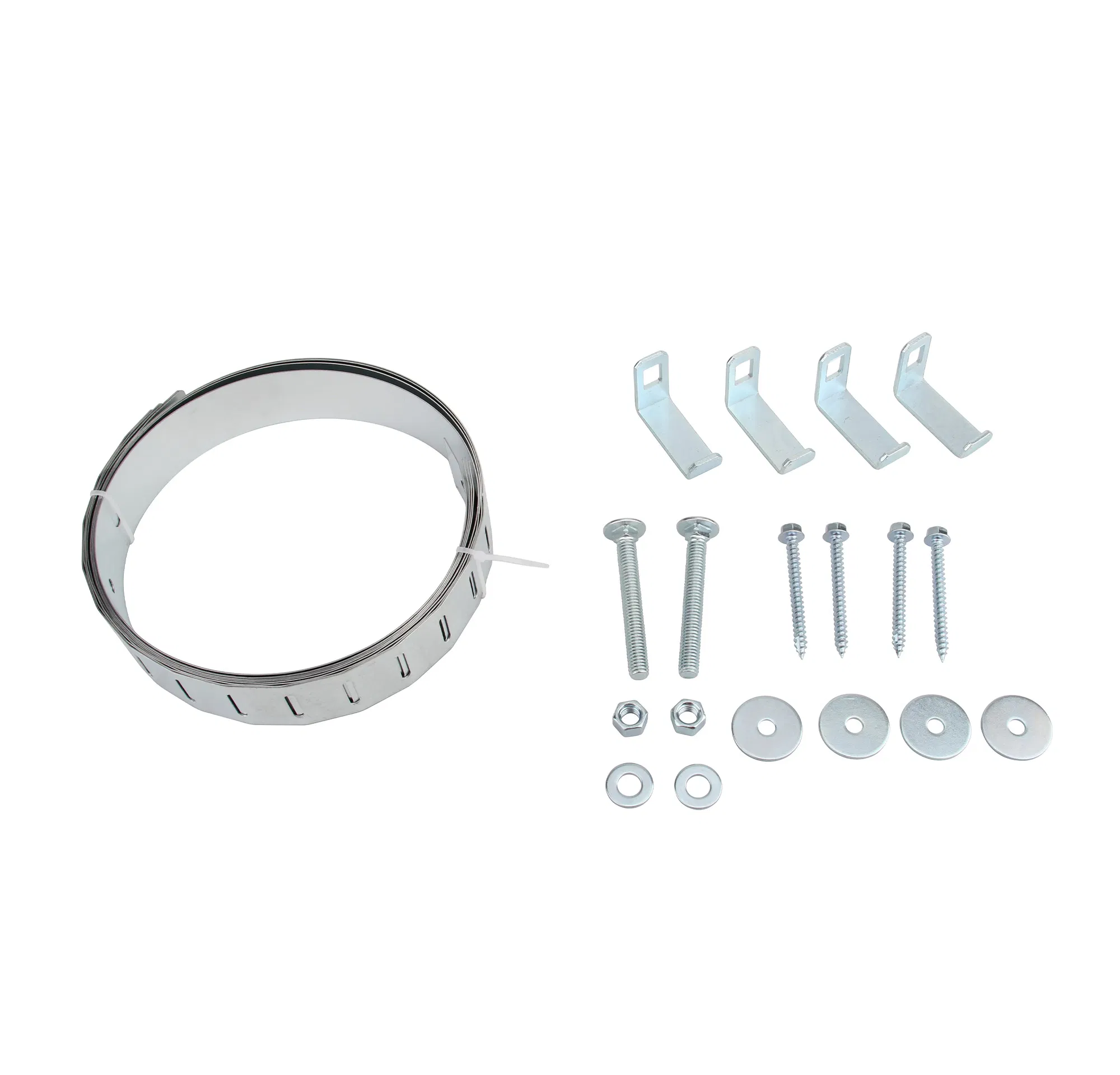 Water Heater Mounting Solution with Galvanized Steel Quick Strap for Safety