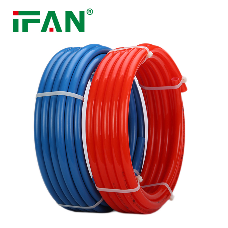 Factory Price 100 Feets Floor Heating Pex Pipe Plumbing Red Blue Pex a Pipe