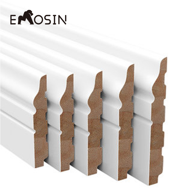 Flooring Accessories Surface Wooden Veneered Laminate/Wood/Plastic/Lvt/Spc/Rvp/PVC Baseboards Floor Skirting