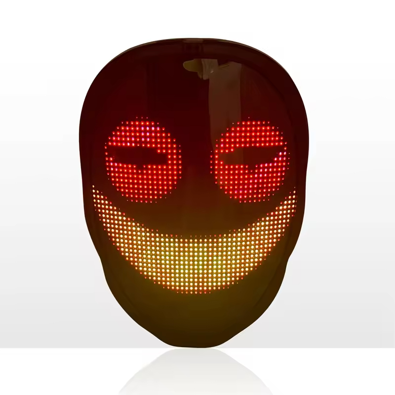 Manufacturer Automatic Induction Switch Rechargeable Halloween Party LED Mask