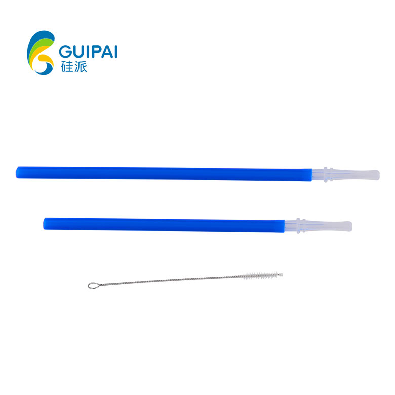 Promotional Reusable Silicone Drinking Straws