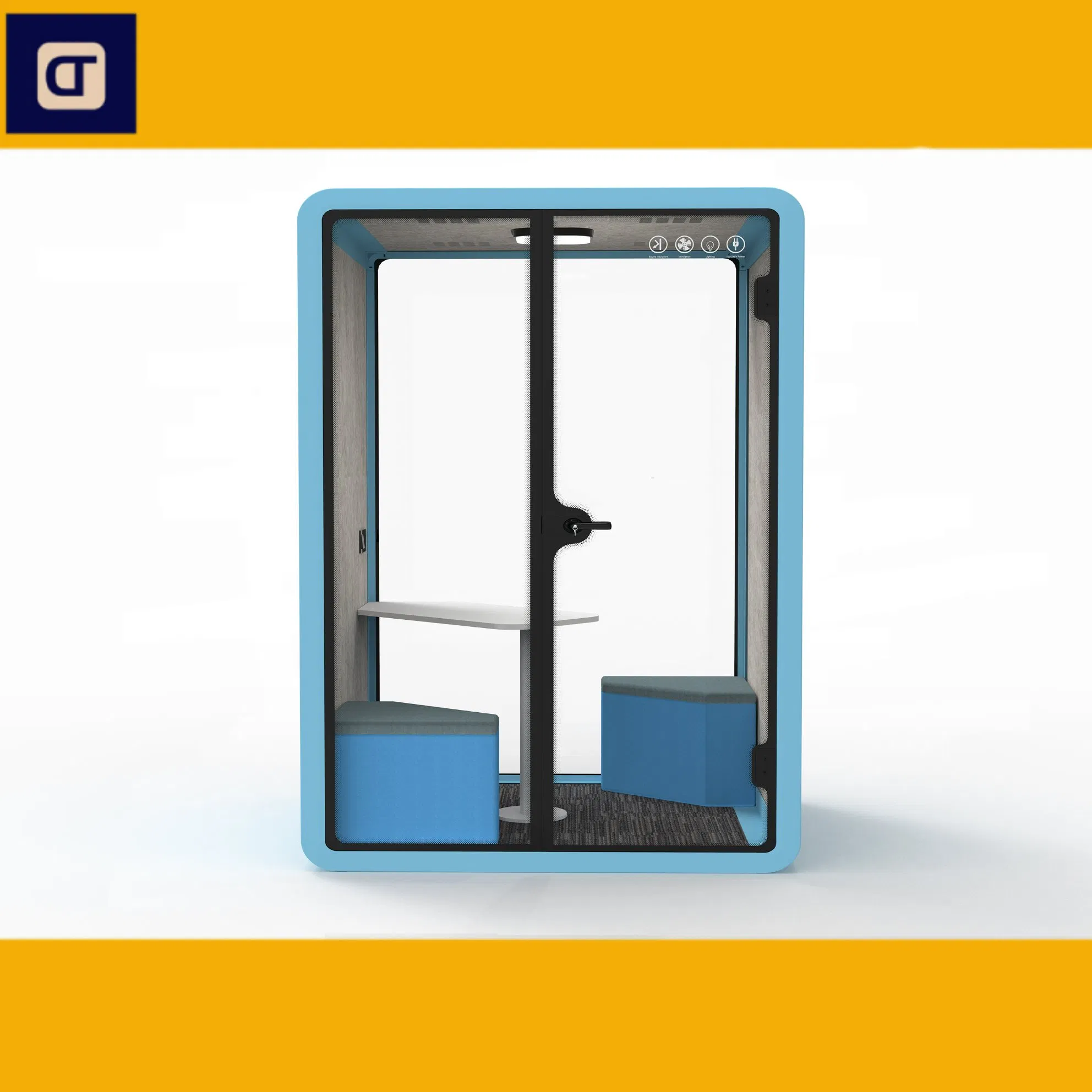 Modular Office Building Portable Office Cabin Small, Flat Pack Container House Prefab Houses for Living or Working Container Garden House Pod