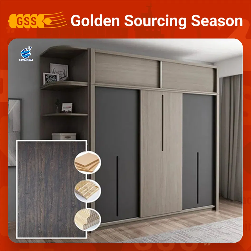 New Design Home Decor Decoration Material Hot Press Veneer Profiles Melamine Impregnite Paper & Basepaper Engineered Veneer
