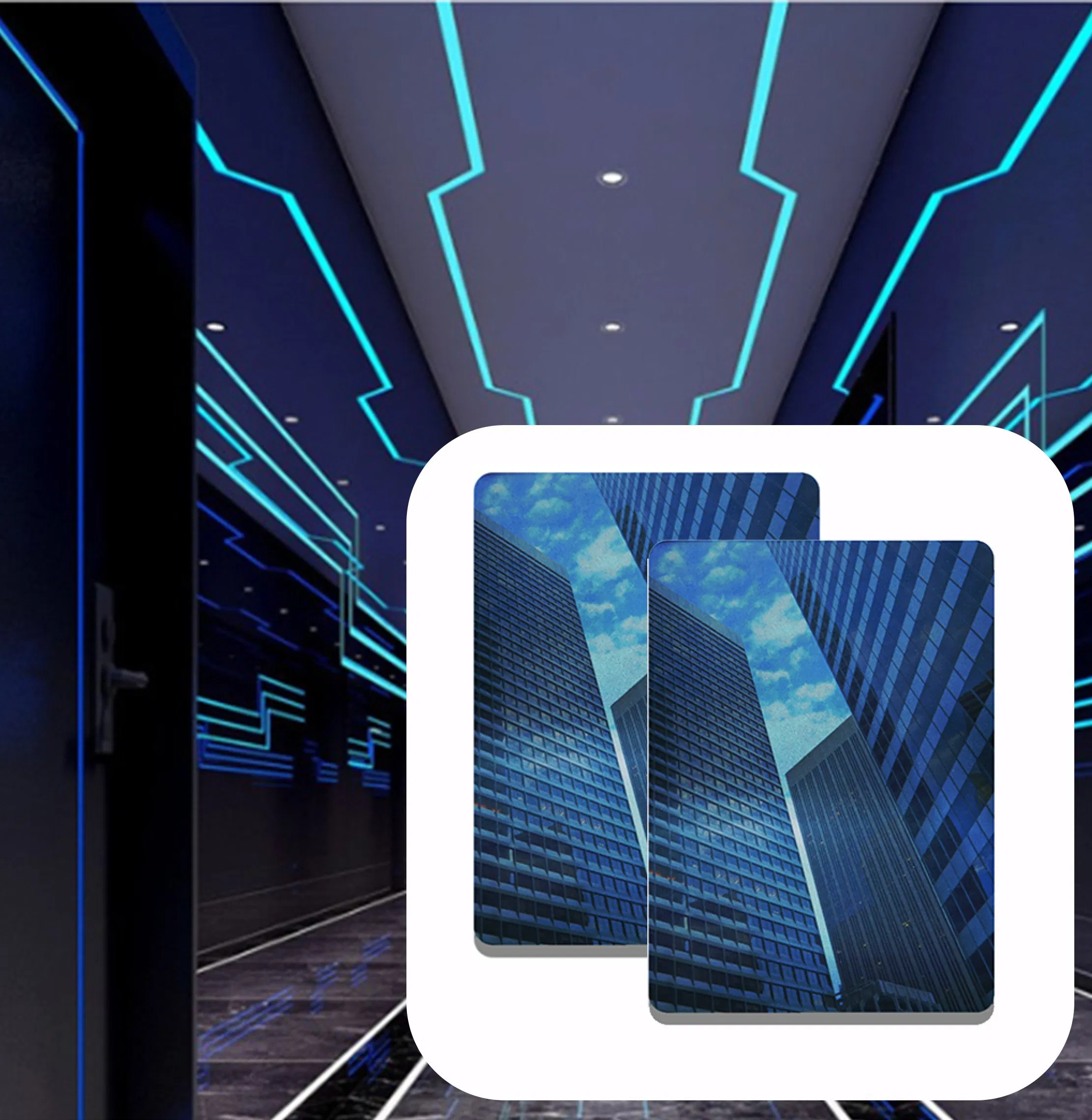 Home Decoration Interior Plastic Marble Glossy Carbon Crystal Board WPC Bamboo Charcoal Fiber PVC Wall Panels for Interior