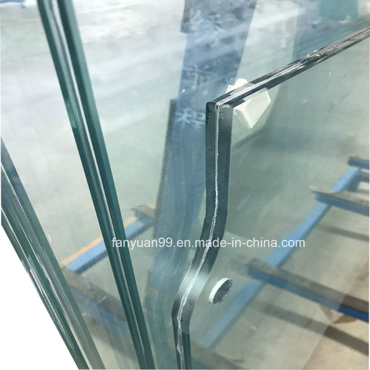 Bent Tempered Glass Bathroom Glass Toughened Glass Customized Size