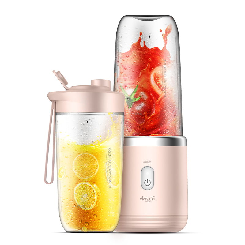 New Personal Mini Electric Fruits Vegetable Juice Automatic Blender and Mixer USB Rechargeable Juicer Hand Portable Blender