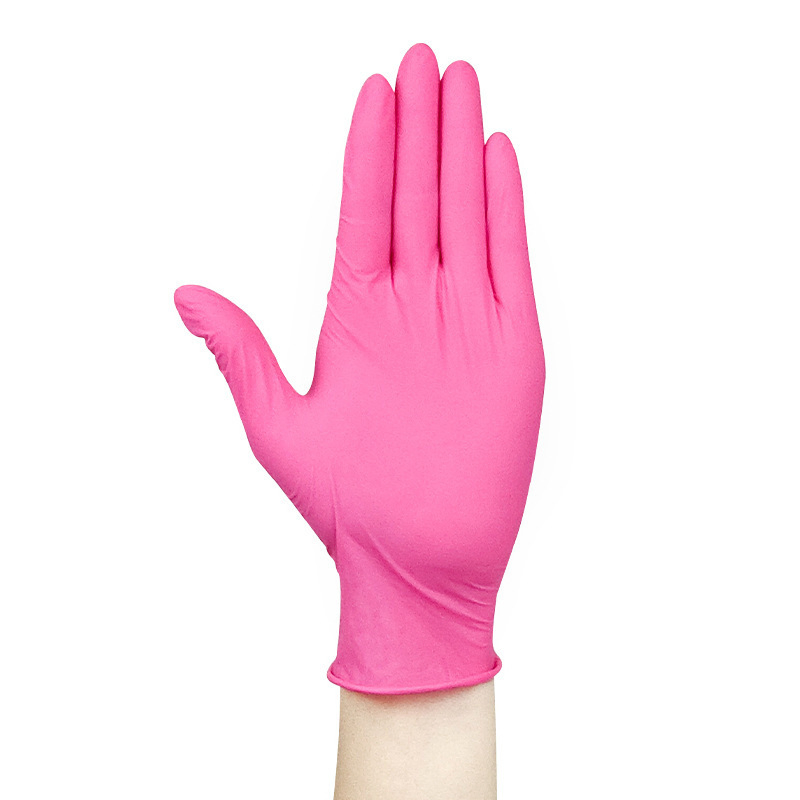 Disposable Nitrile Gloves, Food Grade Nitrile Gloves, Acid & Oil Resistant Gloves, Latex Free, Heavy Duty Gloves for Cleaning, Kitchen, Industrial Use
