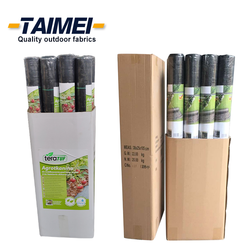 Agricultural PP Fabric Weed Barrier Ground Mat Garden Cover Weed Cloth OEM