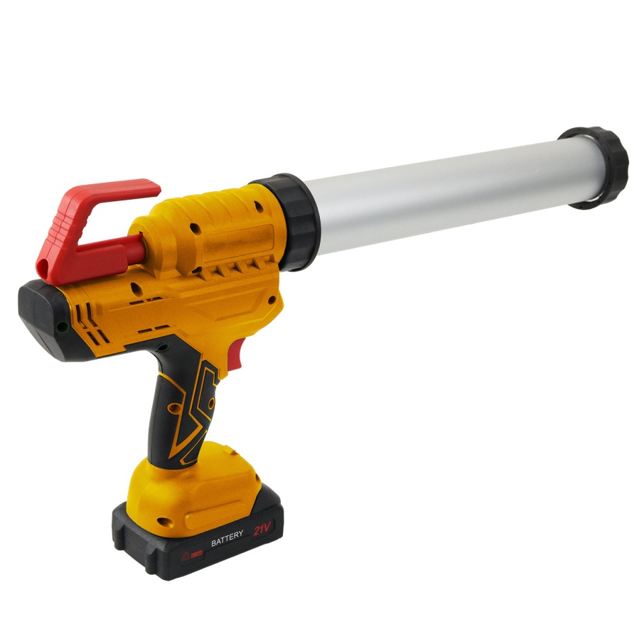 Cordless Caulking Gun for Construction Work with Battery and Charger