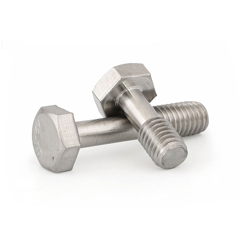 High Quality DIN931 18-8 Stainless Steel M3 M4 Slotted Hexagon Head Captive Screw