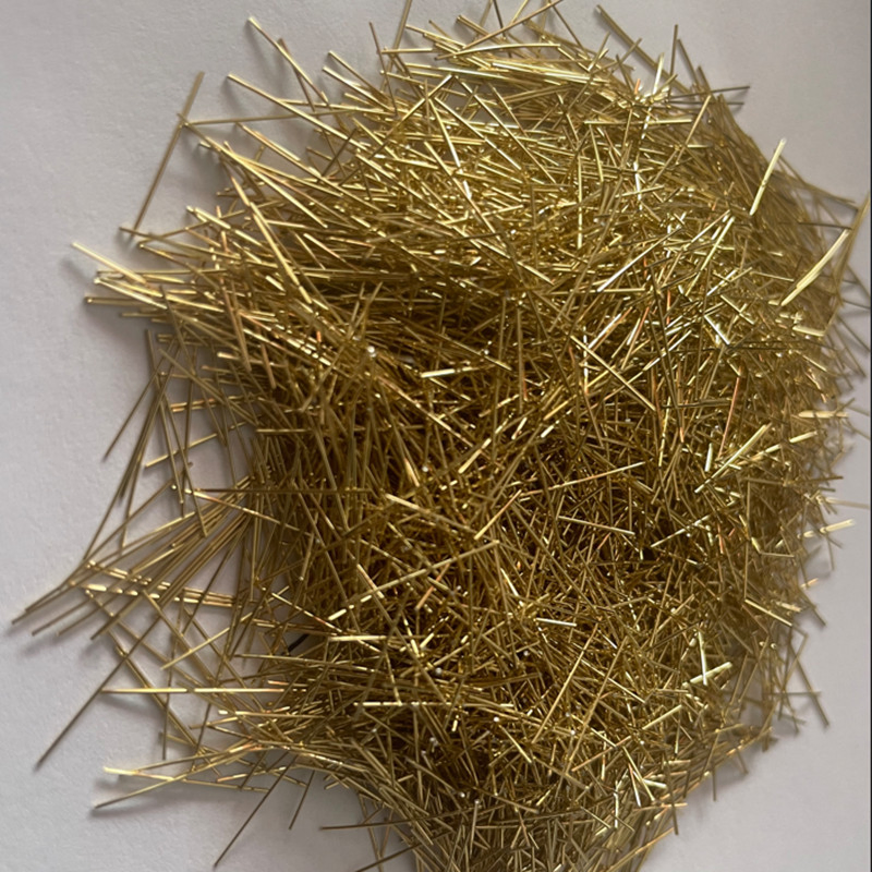 Micro Copper Coated Steel Fiber Copper Coated Micro Steel Fiber