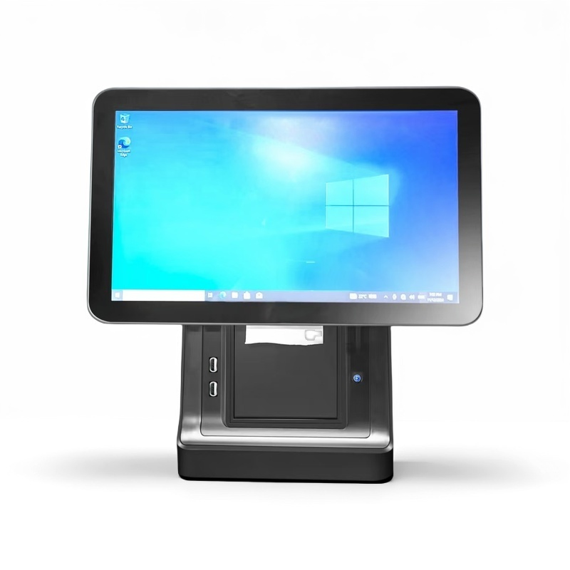 15.6inch I7 Touch Screen with 80mm Printer and Scanner All in One POS Terminal From Factory