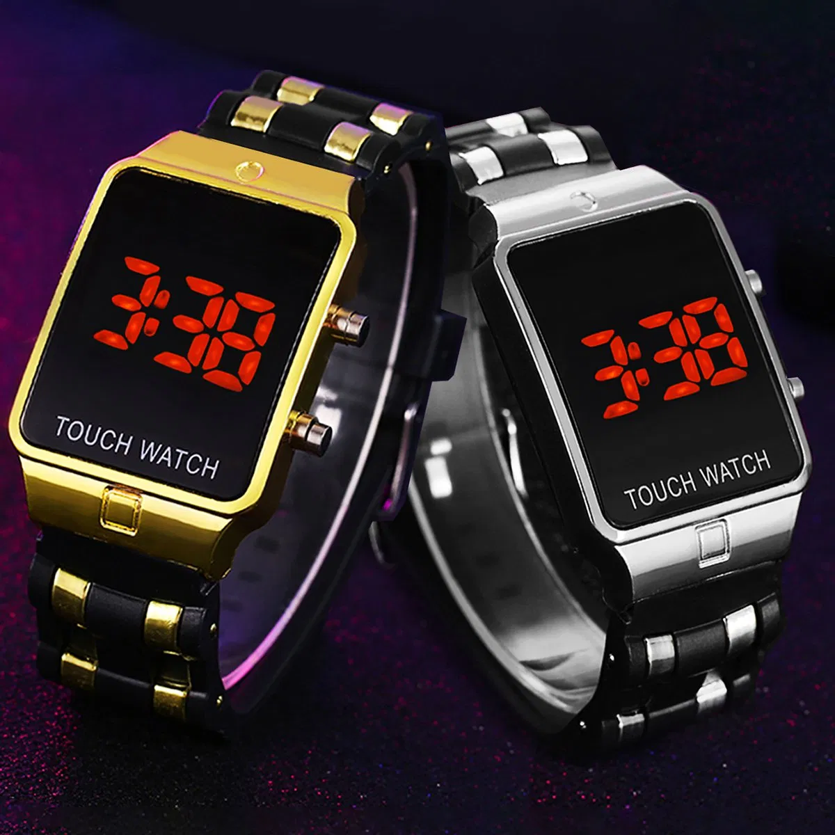 Boys' Gift Watch Set Black Handsome Cool Men's Watches