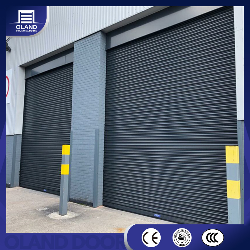 Heavy Durable Windproof Steel Security Roller Shutter Door Insulated Industrial Galvanized Stainless Roll up Door Metal Rolling Garage Doors for Warehouse